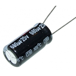 Kondensator Elektrolityczny 680 µF (25V)