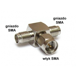 Trójnik SMA wt - typ SMA 2x gn