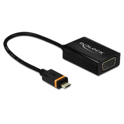 Adapter SlimPort wt - VGA gn + micro USB-A gn