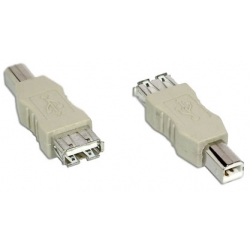 Przejście - Adapter USB typ A gn - USB typ B wt