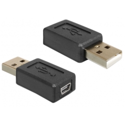 Przejście - Adapter USB typ A wt - mini USB typ B gn