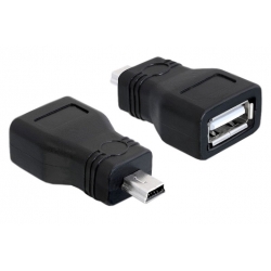 Przejście - Adapter USB typ A gn - Mini USB wt