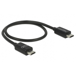 Adapter Kablowy Współdzielony USB micro typ B wt - USB micro typ B wt 0.3m