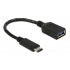 Adapter Kablowy USB 3.1 typ A gn - USB typ C wt 15cm