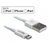 Przyłącze Apple Lightning  8pin wt - USB-A wt 2.0 (1.0m)
