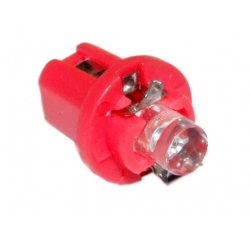 Żarówka LED 12V - Oprawa R5 (Czerwona)