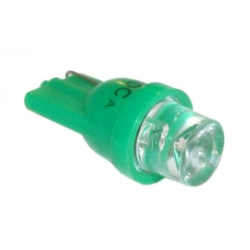 Żarówka LED 12V - Cokół R10 (Zielona)