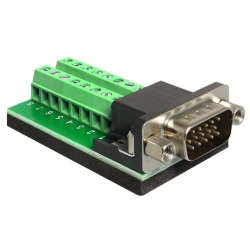 Przejście - Adapter VGA  DB 15 wt - Terminal 16 pin