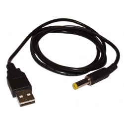 Przyłącze USB typ A wt - DC wt 2,1/ 5,5mm (1.2m)