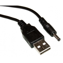 Przyłącze USB typ A wt - DC wt 0,7/ 2,5mm (1.2m)