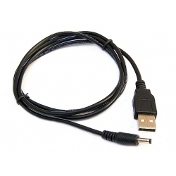 Przyłącze USB typ A wt - DC wt 1,35/ 3,4mm (1.2m)