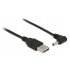 Przyłącze USB typ A wt - DC wt 1,35/ 3,50mm (1,5m)