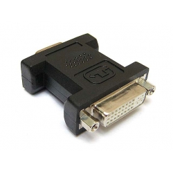 Przejście - Adapter DVI gn - VGA (HD15) wt