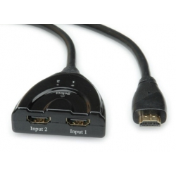 SWITCH HDMI 2 gn wej - 1 gn wyj  Z Przełącznikiem Auto/Manual Full HD