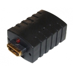 Adapter HDMI gn - HDMI gn (łącznik) dioda LED