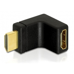 Adapter HDMI wt - HDMI gn (kątowy) V 1.3