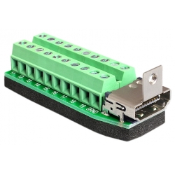Adapter HDMI gn - Terminal Blokowy 20pin