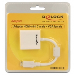 Przejście - Adapter HDMI mini wt - VGA gn
