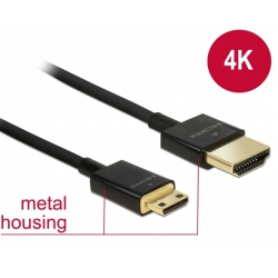 Przyłącze HDMI wt - HDMI wt mini (0.25M) 4K Slim