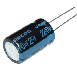 Kondensator Elektrolityczny 2200 µF (25V)