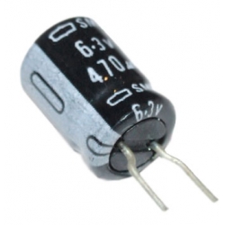 Kondensator Elektrolityczny 470 µF (6,3V)