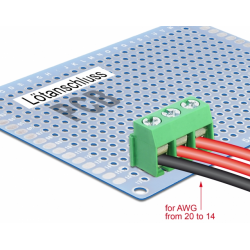 Listwa PCB 3 x 10A/ 300V