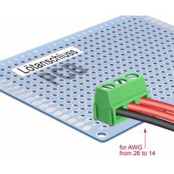 Listwa PCB 3 x 12A/ 300V