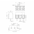 Listwa PCB 3 x 10A/ 300V