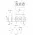 Listwa PCB 3 x 30A/ 300V
