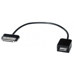 Przejście Kablowe USB typ A gn - wtyk 30pin  Samsung (0,23m) OTG