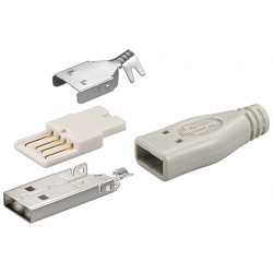 Wtyk USB typ A (Z osłoną)