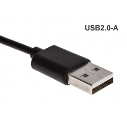 Przyłącze USB 3.1 A/C wt>wt 1,8M HighSpeed Czarne