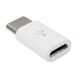 Adapter USB-C wtyk - USB micro gn