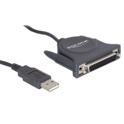 Przyłącze USB typ A wt - DB25 gn 1.6m