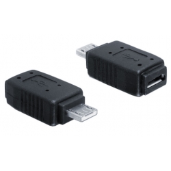Przejście - Adapter micro USB wt - micro USB gn