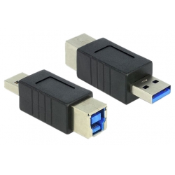 Adapter USB 3.0 typ A wt - USB 3.0 typ B gn