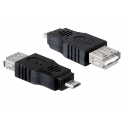 Przejście - Adapter micro USB typ B wt -  USB typ A gn