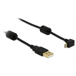 Przyłącze USB typ A wt - USB micro typ A wt (1.0M) Kątowy