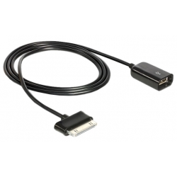Przyłącze wtyk 30pin  Samsung - USB-A gn OTG (1.0m)