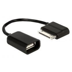 Przejście - Adapter SAMSUNG 30 pin kątowy wt - USB-A gn