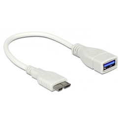 Przyłącze USB 3.0 typ A gn - USB 3.0 micro typ B wt (0.2M)