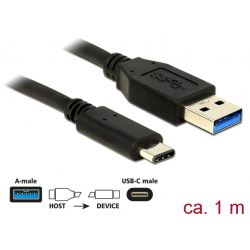 Przyłącze USB 2.0 A/C wt>wt 1,0M