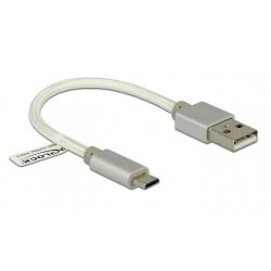 Przyłącze USB 2.0 typ A wt - USB 2.0 micro typ B wt (15cm)