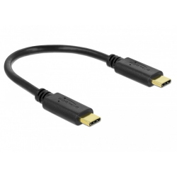 Adapter Kablowy USB 3.1 typ C wt - USB typ C wt 15 cm 5A z E-Marker