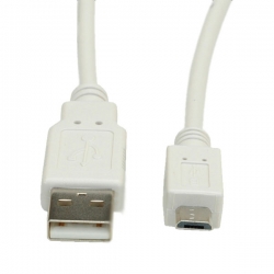 Przyłącze USB 2.0 typ A wt - USB 2.0 micro typ B wt (1.8M)