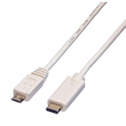 Przyłącze USB 3.1 typ C wt - USB micro typ B wt 1m