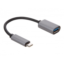 Adapter Kablowy USB typ A gn - USB typ C wt 20cm