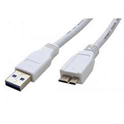 Przyłącze USB 3.0 typ A wt - USB 3.0 micro typ b wt (0.8M)