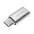 Adapter micro USB-B gn - USB-C wt prosty
