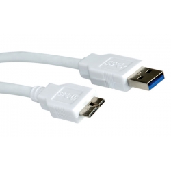 Przyłącze USB 3.0 typ A wtn - USB 3.0 micro typ B wt (2.0M)